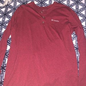 mens new Long sleeve colombia shirt